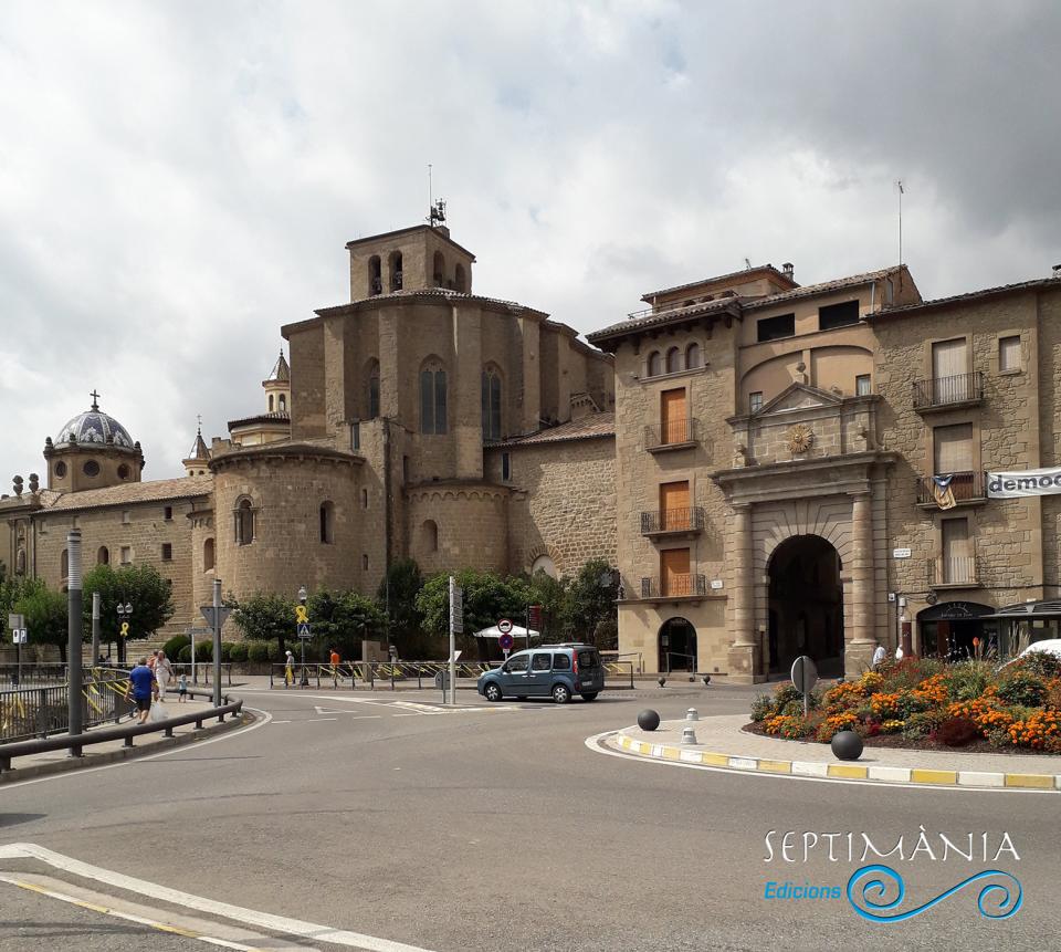 10.7.2024 Vista de Solsona des dels àbsis de la catedral.  Solsona. -  J. Bibià