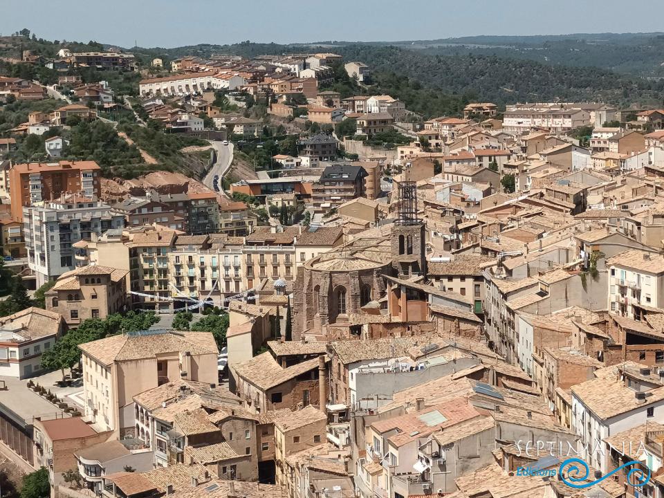 27.7.2024 Vista de la ciutat de Cardona des del Castell.  Cardona. -  J. Bibià